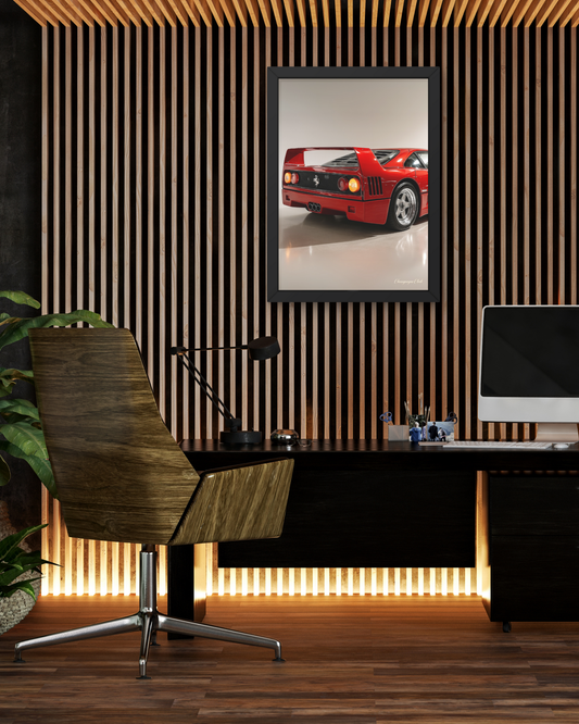 VINTAGE FERRARI POSTER