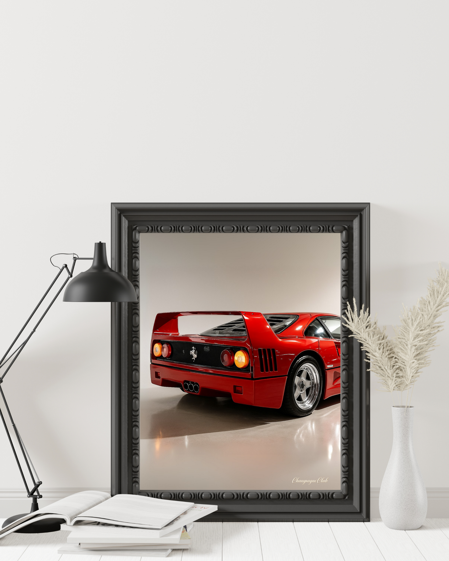 VINTAGE FERRARI POSTER